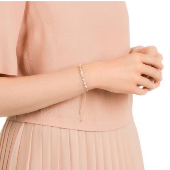 Swarovski heroism rose gold plated bracelet - Picture 2 of 6